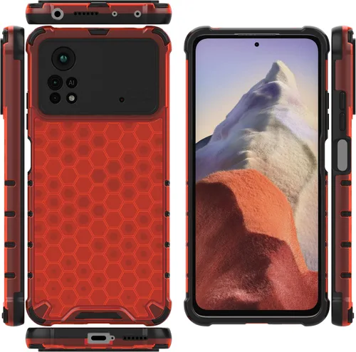 Vista 75 de Funda para Xiaomi Poco M3 cubierta,Funda para Xiaomi Poco M3 Funda 2 en 1 Teléfono Funda Negro