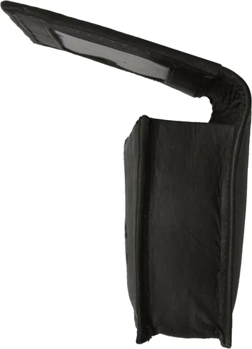 Vista 6 de Porta tarjetas de negocios de piel, Negro Variable