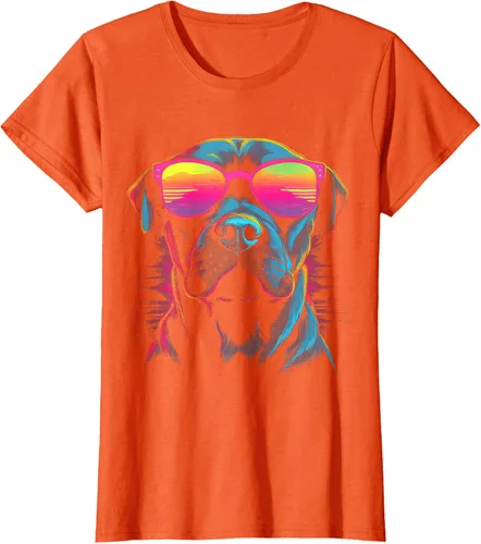 Vista 47 de Pit Bull Mom Dog Lover Colorido Artistic Pitbull Owner - Camiseta para mujer, Negro