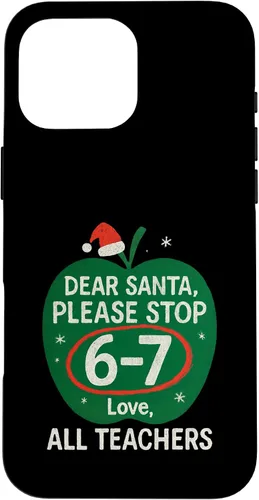 Vista 19 de 67 Christmas Funny Dear Santa Six Seven 6-7 Parents Case for iPhone XR