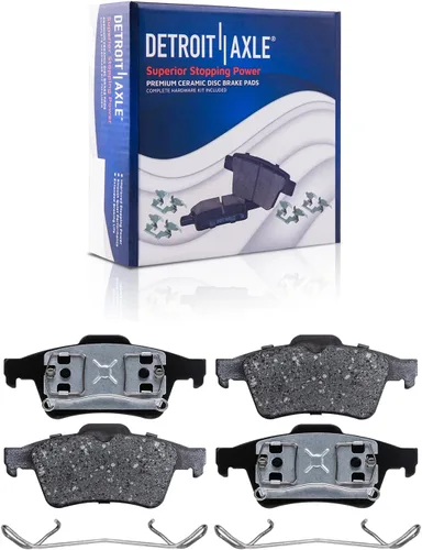 Vista 69 de Detroit Axle - Pastillas de freno para Avalanche Express Suburban Savana Yukon XL 1500 Chevy Tahoe GMC Cadillac Escalade, Pastillas de freno