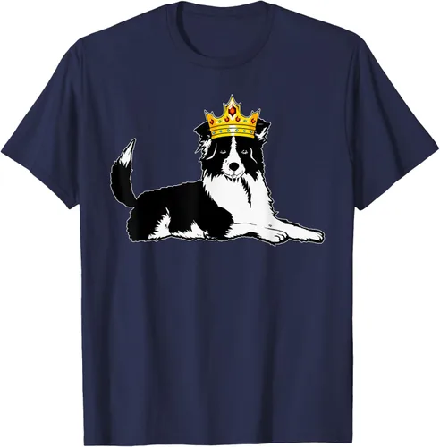 Vista 27 de Border Collie Crown - Camiseta veterinaria de piel de pastoreo de ovejas, Negro