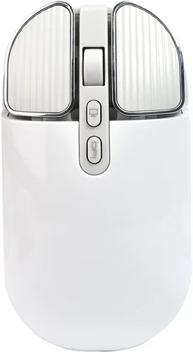 Vista 9 de YOCUNKER Ratón inalámbrico, 2.4 G, recargable, silencioso, delgado, con receptor USB, 3 DPI, botón de vuelta al escritorio, para PC, laptop