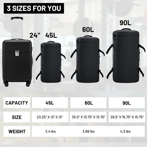 Vista 36 de MIER Mochila deportiva grande con compartimento para zapatos, resistente y resistente al agua, azul marino, 45L