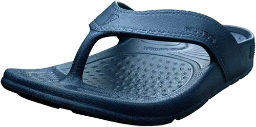 Vista 10 de NUUSOL Sandalias unisex en cascada; calzado antideslizante para senderismo/fascitis plantar; cojín suave, ligero y cómodo; soporte de arco y Negro