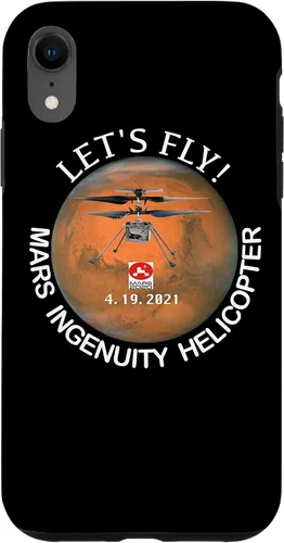 Vista 9 de iPhone 12 mini deja volar! Mars Ingenuity helicóptero perseverancia Rover caso