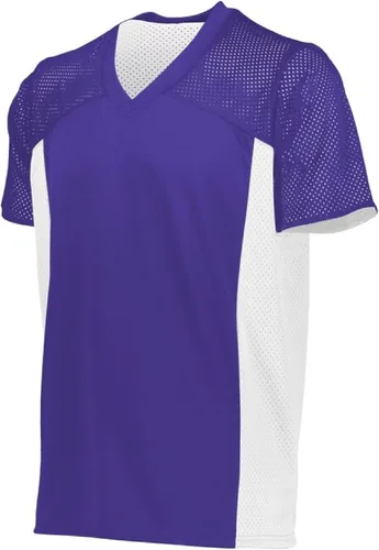 Vista 11 de Augusta Sportswear Boys' Augusta Sportswear Youth Reversible Flag Football Jersey Negro/Oro