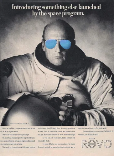 Vista 3 de Revo Gafas de sol Conrad Lente polarizada con marco de aviador de metal