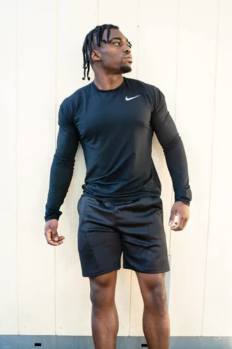 Vista 8 de SHBA Movement Men's 7" Everyday Comfort Athletic Shorts - Workout Training Running Lifestyle Gym Pants with Pockets