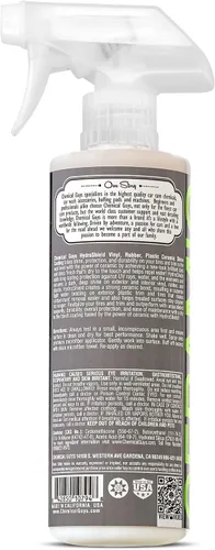 Vista 12 de Chemical Guys, HydroShield Vinyl, Rubber & Plastic Ceramic Coating, 16 oz