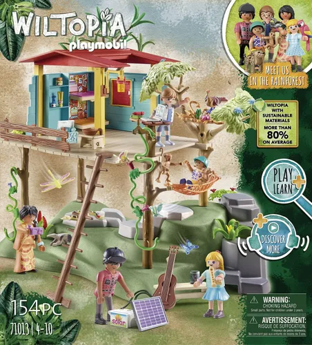 Vista 3 de Playmobil Casa del árbol genealógico Wiltopia