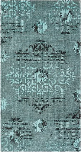Vista 21 de SAFAVIEH Palazzo Collection - Alfombra decorativa de 2 x 3 pies 6 pulgadas, diseño envejecido, no desprende pelusa y es de fácil cuidado, ideal