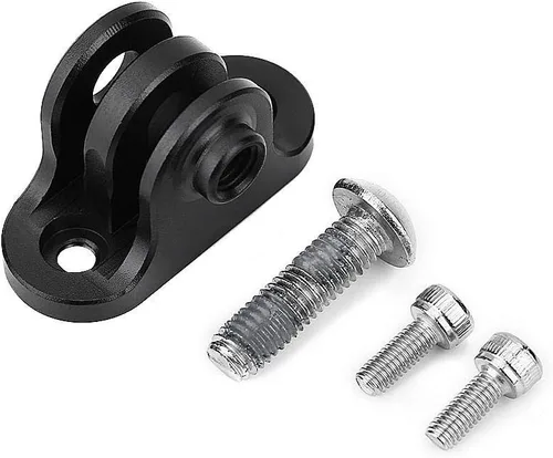 Vista 5 de Vbestlife Soporte de metal para computadora de bicicleta, soporte de adaptador de cámara, accesorio de adaptador de montaje combinado