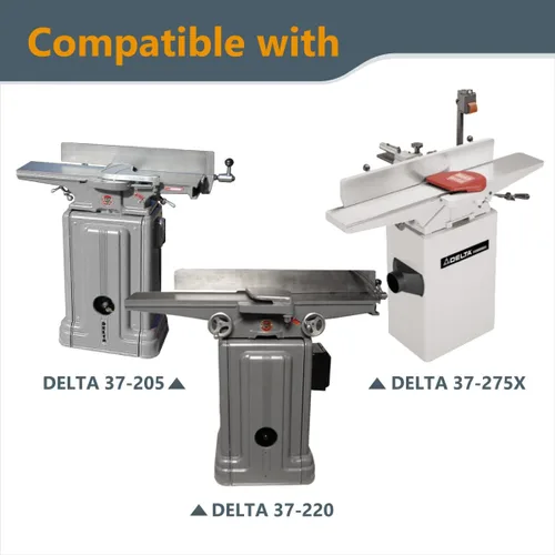 Vista 4 de POWERTEC Cuchillas de ensamblador de 6 pulgadas para ensambladora Delta 37-190 37-195 37-205 37-220 37-275X, repuesto para cuchillos de ensamblador