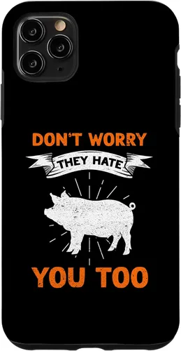 Vista 11 de iPhone 15 Pot Belly Pig Owner Pot Belly Pig Harness Pig Mama Case