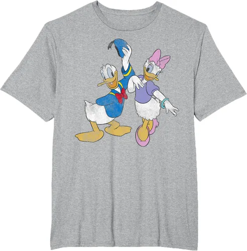 Vista 11 de Disney Mickey and Friends Donald and Daisy - Camiseta desgastada Blanco