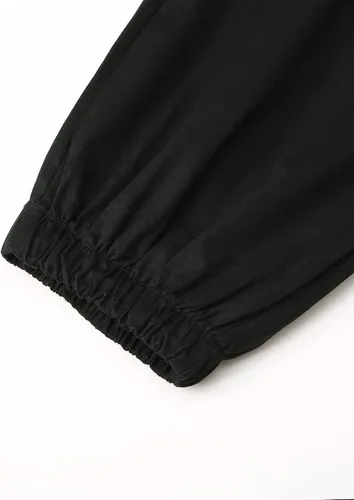 Vista 8 de Pantalones deportivos chinos para hombre, pantalones cargo para senderismo, recreación al aire libre, pantalones de sarga para fitness, pantalones