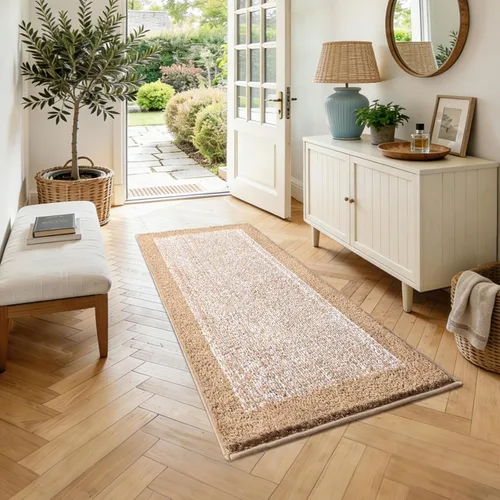 Vista 12 de Alfombras de baño de 17 x 24 pulgadas, antideslizantes, lavables, color gris, para bañera, tapete de baño para baño, tapete suave y absorbente
