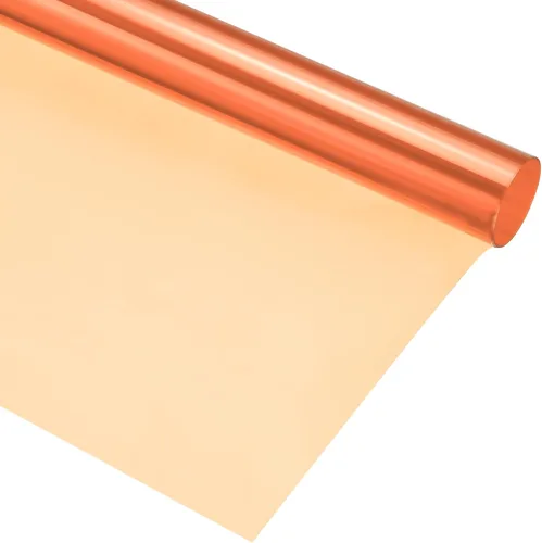 Vista 27 de MECCANIXITY Filtro de gel de iluminación de 15.7 x 19.7 pulgadas, hoja de corrección de color marrón para estudio fotográfico, luz de cabeza roja