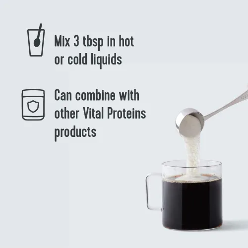 Vista 5 de Vital Proteins Colágeno en polvo de 20 onzas + gomitas de 120 ct* 2