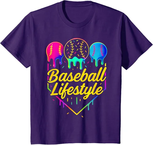 Vista 27 de Baseball Life Style 101 - Camiseta de béisbol para jóvenes