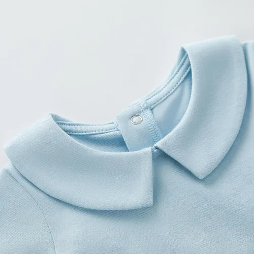 Vista 143 de pureborn Mameluco de algodón súper suave para bebés niños y niñas de 0 a 24 meses