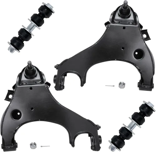 Vista 140 de Detroit Axle - Kit de brazos de control delantero para Acura 2004-2008 TSX 2003-2007 Honda Accord, 2 ensamblajes de brazos de control inferiores 2