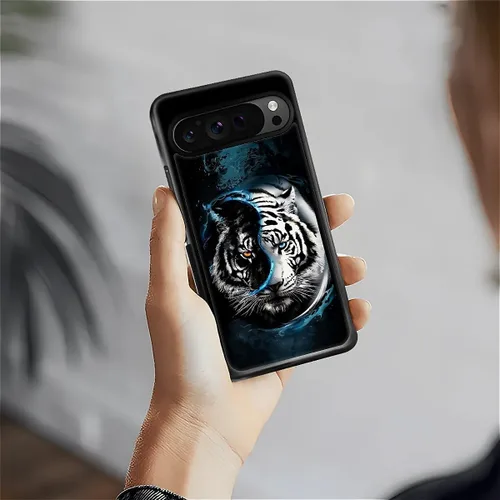 Vista 833 de Compatible con Google Pixel 4A 5G Mobile Case Creative Acrylic Panel trasero Silicona Protección Grip especialmente diseñado para Google Pixel 4A 5G