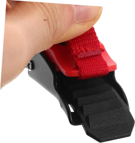 Vista 8 de Kit universal de hebilla de motocicleta bloqueo de liberación rápida para cascos bicicletas