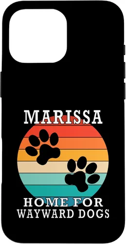Vista 19 de Marissa Home for Wayward Dogs Family Name Case for iPhone 17