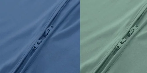 Vista 14 de Pijama de viscosa de bambú sin pies para niños y niñas, pijamas con cremallera para dormir y jugar, mameluco - 0-24 meses