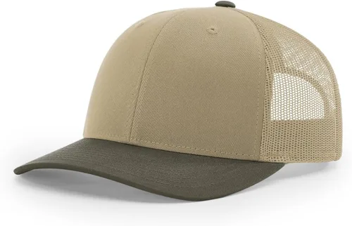 Vista 58 de Richardson 112 Gorra de Camionero - Gorra Snapback Ajustable Premium - Gorras Richardson en Blanco de Seis Paneles Estructurados Árbol real Max 7