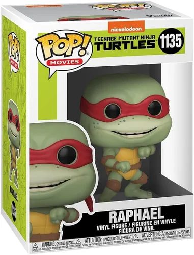 Vista 2 de Funko Películas: Tortugas Ninja Mutantes Adolescentes: El Secreto del Ooze - Raphael 3.75 pulgadas