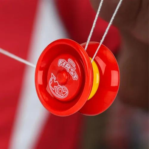 Vista 5 de Duncan Toys First Yo! - Mejor Yo-Yo Principiante para Niños, Yo Yo Sensible, Juguetes YoYo - Azul/Verde Azul y verde