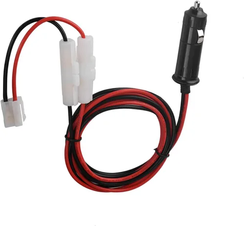 Vista 7 de Encendedor de cigarrillos de coche, cable de alimentación en forma de T, encendedor de cigarrillos, doble, cable resistente a altas temperaturas