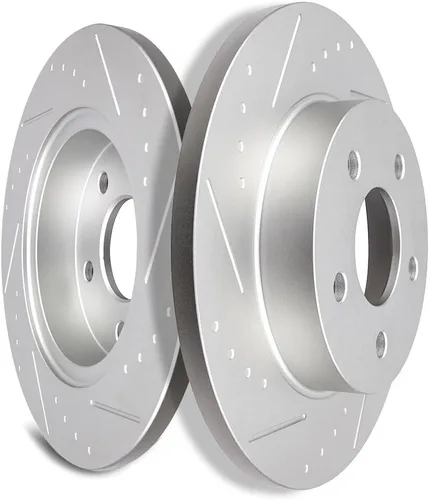 Vista 25 de SCITOO Kits de rotores de freno de disco trasero para Jeep Grand Cherokee 1999-2004