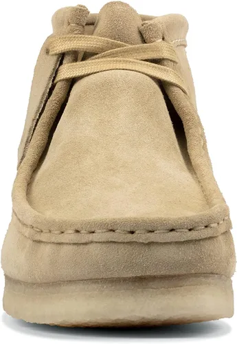 Vista 5 de Clarks Wallabee Chukka Botas para hombre gamuza Maple