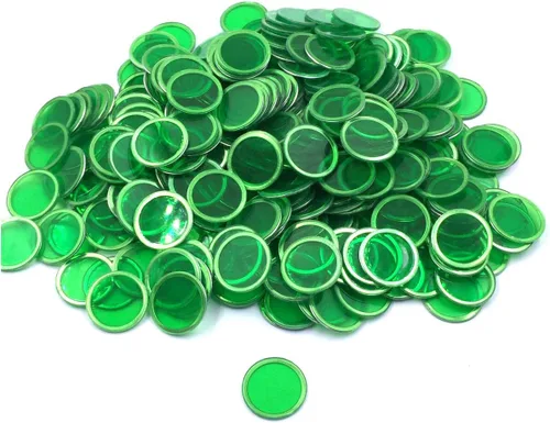 Vista 9 de Tapp Collections Fichas transparentes de bingo 300-pk