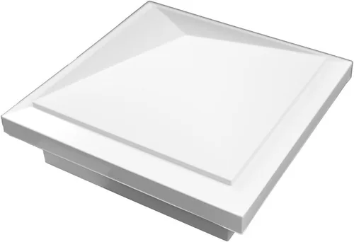 Vista 13 de WEATHERABLES Tapas de poste de 4 x 4 – Cubierta de vinilo resistente a la intemperie para exteriores para una durabilidad duradera y fácil