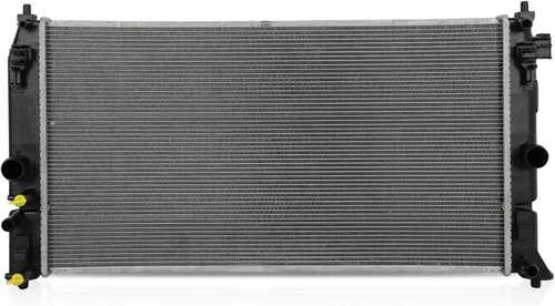 Vista 51 de SCITOO Conjunto de radiador de aluminio refrigerante del motor para 1986-1994 para Nissan D21 2.4L 3.0L 1987 para Nissan para Pathfinder 2.4L