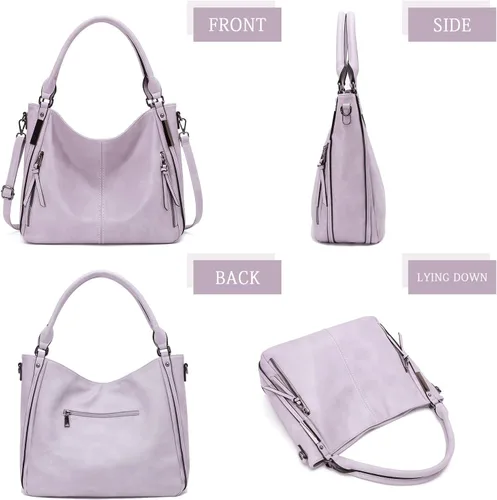 Vista 5 de Purses for Women Shoulder Handbags Hobo Bags Tote Bag