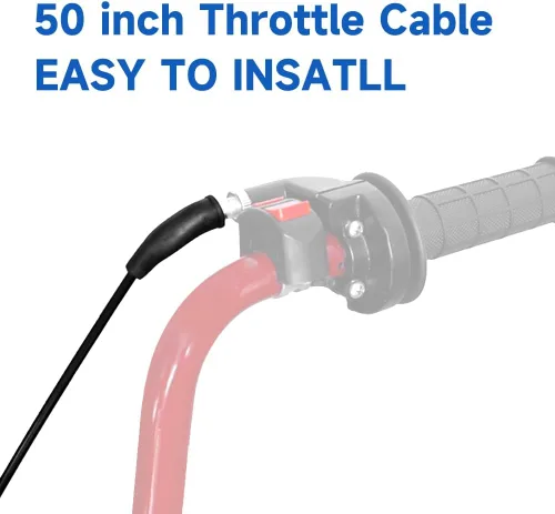 Vista 6 de HIAORS Cable de acelerador de 50 pulgadas para CT200U Mini Baja MB165 196cc 5.5hp MB200 200cc 6.5hp Pit Bike Heat Warrior MOTOVOX MBX10 MBX11 Piezas