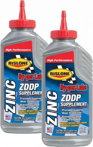 Vista 5 de Rislone 4405 Hy-per Lube Zinc ZDDP Suplemento, 11 onzas Aditivo de zinc ZDDP real