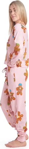 Vista 3 de Marvel Camisa y pantalones de pijama de Navidad para mujer de Avengers