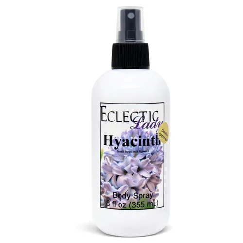 Vista 7 de Eclectic Lady Spray corporal de jacinto, doble fuerza, 2 onzas, niebla corporal