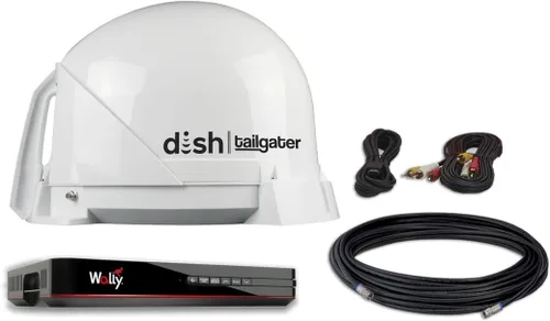 Vista 6 de KING DT4400 DISH Tailgater Antena de TV por satélite portátil/montaje en techo