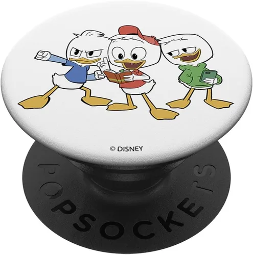 Vista 6 de Disney DuckTales Duck Triplet Retrato PopSockets MagSafe PopGrip para iPhone