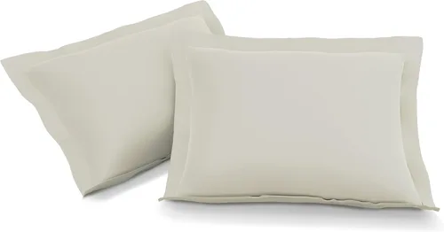Vista 7 de Today's Home Basic Funda de almohada de microfibra a medida con brida de 2 in, Poliéster, Negro, Estándar