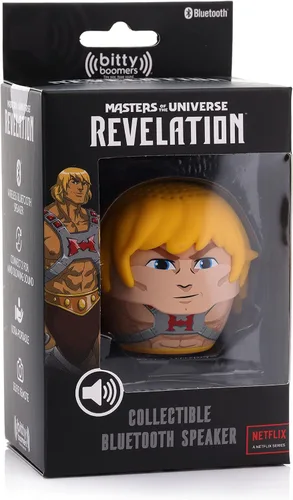 Vista 3 de Bitty Boomers Masters of the Universe - Revelation: He-Man - Mini altavoz Bluetooth, multicolor