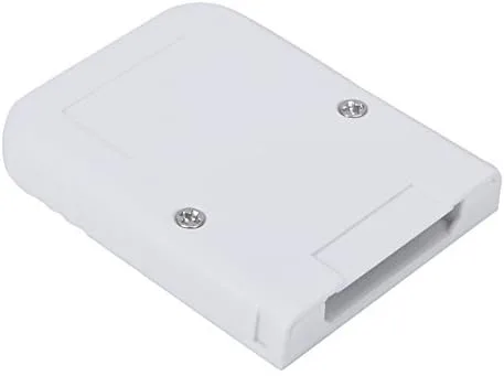 Vista 4 de Honbay - Tarjeta de memoria compatible con Wii y consola Gamecube (128 MB), color blanco